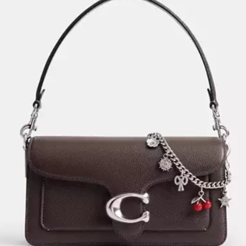 Coach Crystal Motif Chain Bag Charm CCX42 - Retails for $195 -
